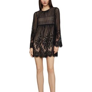 BCBG Maxazria Luann Bell Sleeve Lace Dress